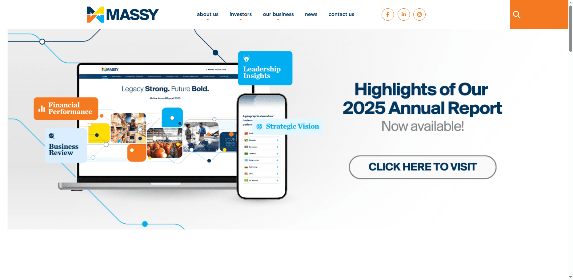 Massy Group screenshot